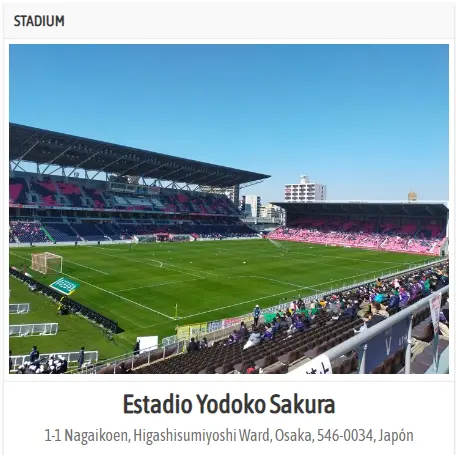 Sân vận động sắp tới diễn ra trận thi đấu trong soi kèo Cerezo Osaka vs Avispa Fukuoka 30/6/2023