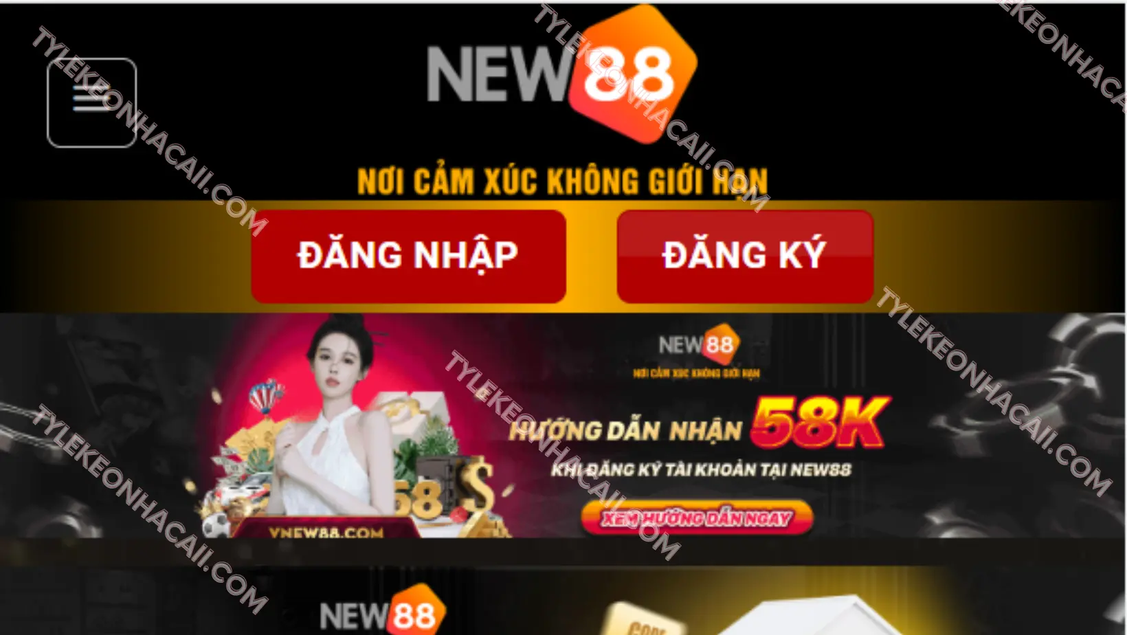 Top 3 nhà cái uy tín gọi tên NEW88